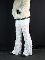 White on White Shredder pants