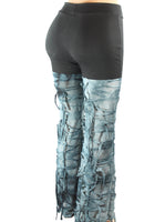 Blue Dangle Shredder Pants