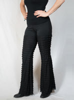 Ruffle Noir Pants