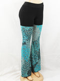 Turquoise Peacock Sparkle Pants