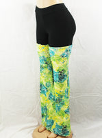 Yellow Green Monet Pants