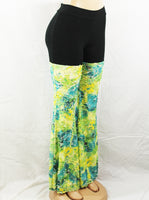 Yellow Green Monet Pants
