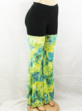 Yellow Green Monet Pants