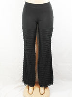 Ruffle Noir Pants