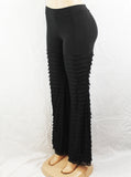 Ruffle Noir Pants