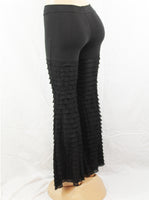 Ruffle Noir Pants