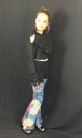 Coral Blue Sparkle Pants