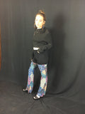 Coral Blue Sparkle Pants