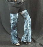 Blue Dangle Shredder Pants