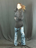 Blue Dangle Shredder Pants