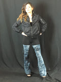 Blue Dangle Shredder Pants
