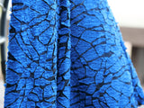 Blue Turquoise Puzzle Shimmer Pants