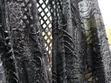 Black Metallic Dangle Pants