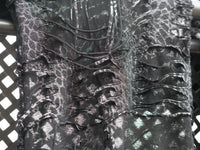 Black Metallic Dangle Pants