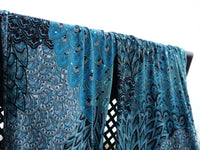 Turquoise Peacock Sparkle Pants