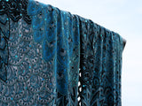 Turquoise Peacock Sparkle Pants
