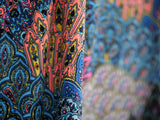 Coral Blue Sparkle Pants