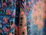 Coral Blue Sparkle Pants