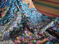 Coral Blue Sparkle Pants