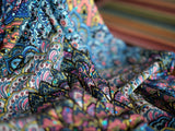Coral Blue Sparkle Pants