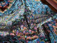 Coral Blue Sparkle Pants